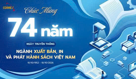 Chúc mừng 74 năm Ngày truyền thống ngành Xuất bản, In và Phát hành sách Việt Nam